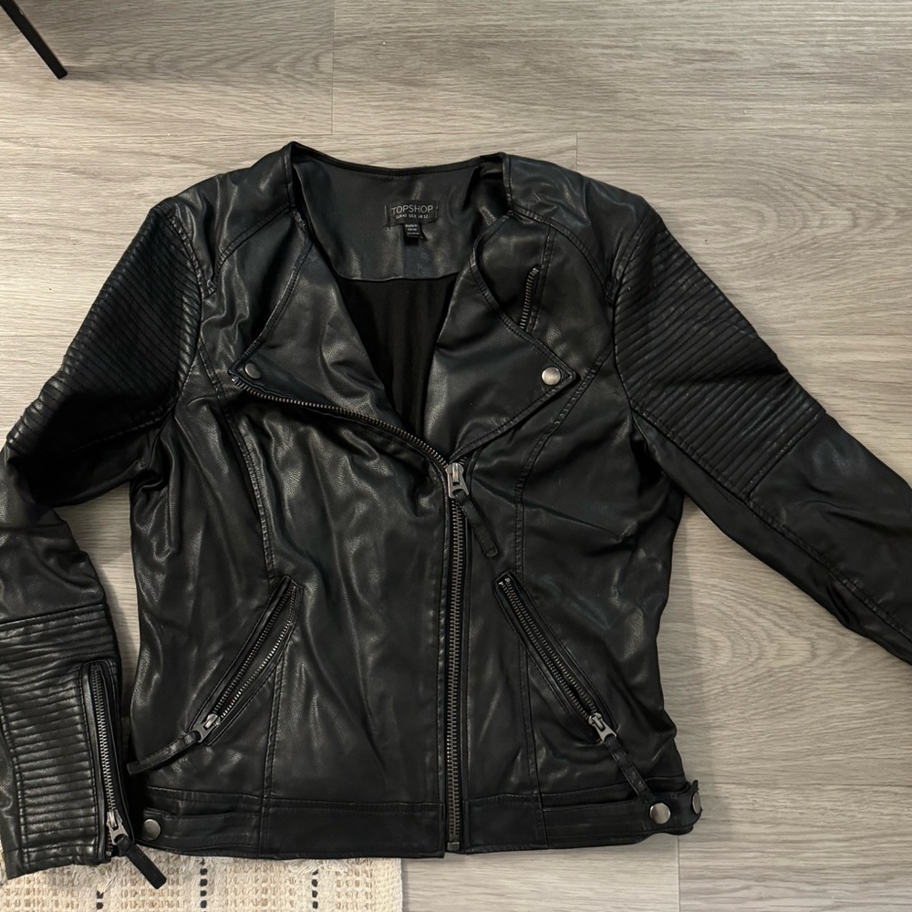 Topshop Leather Jacket